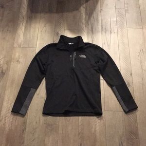 North face Men’s Small Black Half-Zip Jacket